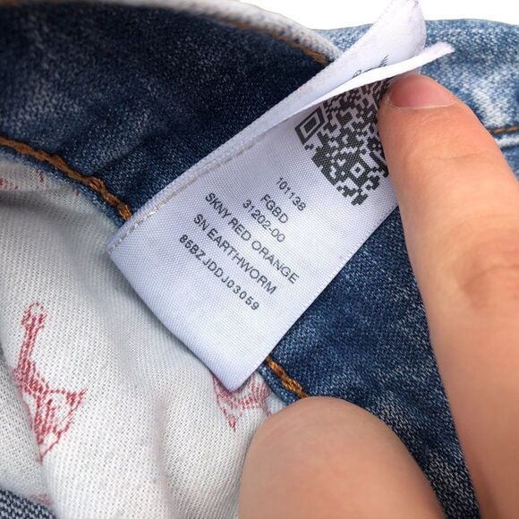 True Religion Jeans Size 31 SKINNY Blue - Picture 5 of 8